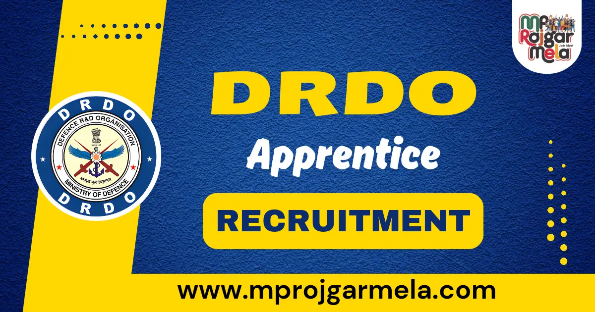 DRDO Apprentice Recruitment 2024